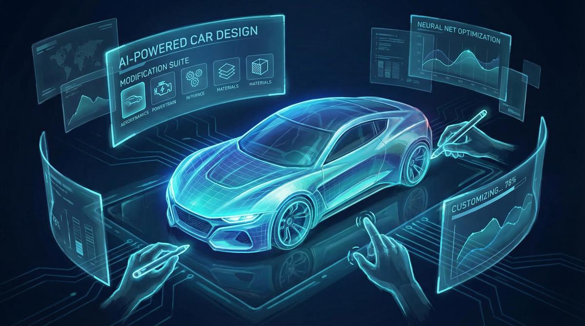 福利姬AI汽车改装视频设计